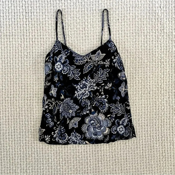 𝅺VINTAGE Paisley Print Tank Top - Picture 2 of 5
